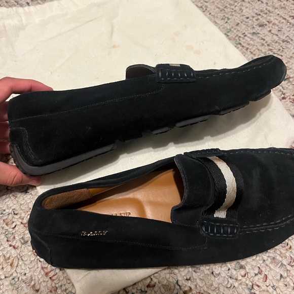 Bally Men's Kansan Suede Driving Shoes - Picture 4 of 5